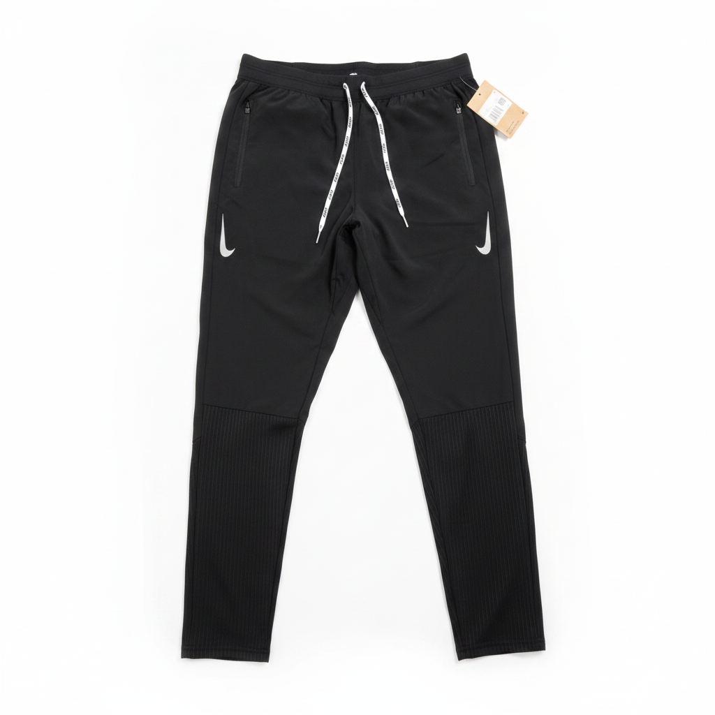 Pantalon Running Technique Noir – fond blanc